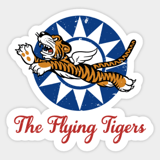 The Flying Tigers Patch Sticker